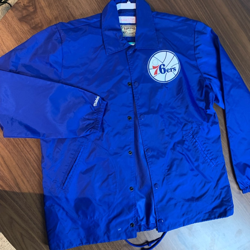 Blue 76ers Jacket